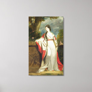 Elizabeth Gunning, Duchess of Hamilton and Duchess Canvas Print