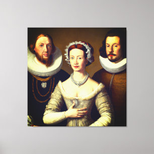 Elizabeth I champions Canvas Print