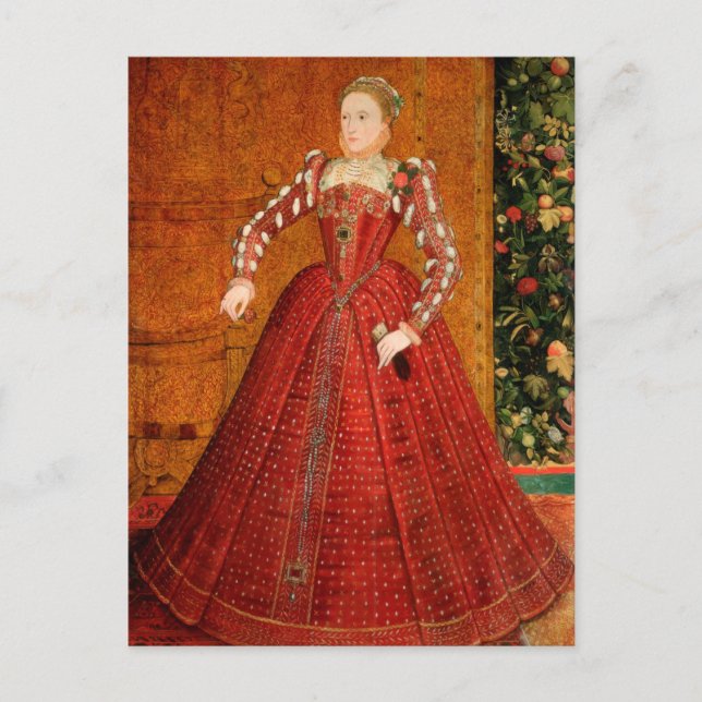 Elizabeth I of England (The “Hampden Portrait”) Postcard (Front)