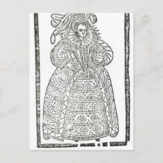 Elizabeth I Postcard (Front)