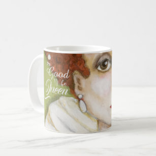 Elizabeth I Queen Tudor Whimsical Artistic Fun Coffee Mug