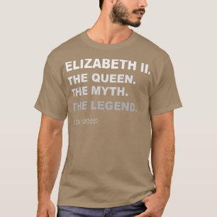 Elizabeth II Queen Legend British Crown Platinum J T-Shirt
