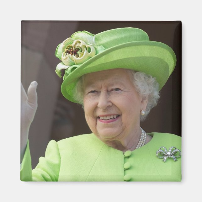 Elizabeth II Queen of England Magnet (Front)