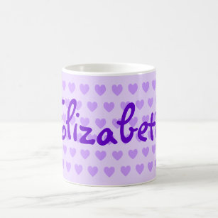 Elizabeth in Purple Coffee Mug