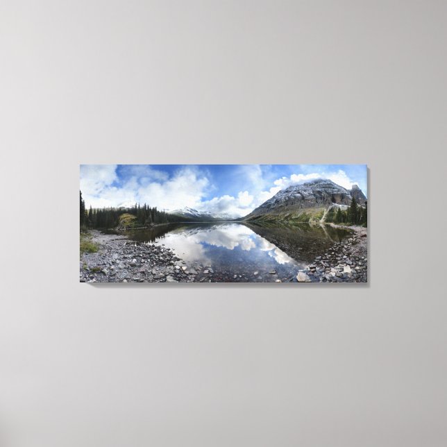 Elizabeth Lake - Glacier National Park Canvas Print (Front)