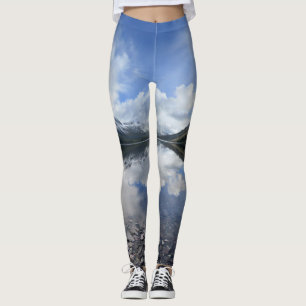 Elizabeth Lake - Glacier National Park Leggings