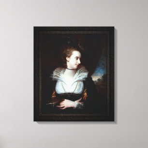 Elizabeth Lamb, Viscountess Melbourne Canvas Print