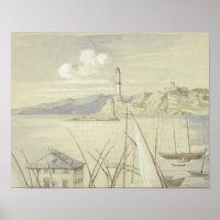 Elizabeth Murray - Genoa from the Croce di Malta
