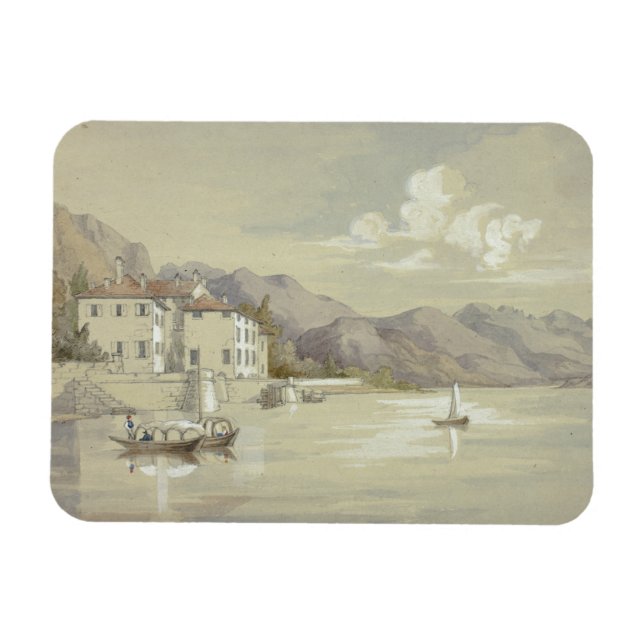 Elizabeth Murray - Majolica, Lake Como Magnet (Horizontal)