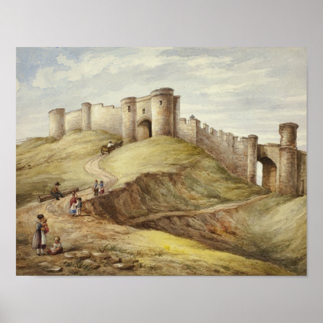Elizabeth Murray - Scarborough Castle Poster (Front)
