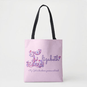 Elizabeth name and meaning monogram bag