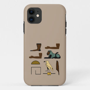 Elizabeth Name in Hieroglyphs symbols of ancient  iPhone 11 Case
