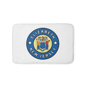 Elizabeth New Jersey Bath Mat