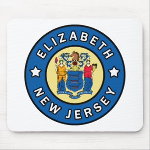 Elizabeth New Jersey Mouse Mat