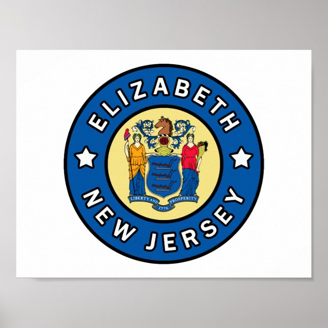 Elizabeth New Jersey Poster (Front)
