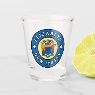 Elizabeth New Jersey Shot Glass