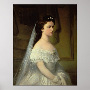 Elizabeth of Bavaria , Empress of Austria Poster