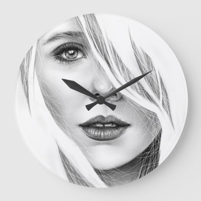 Elizabeth olsen large clock (Front)