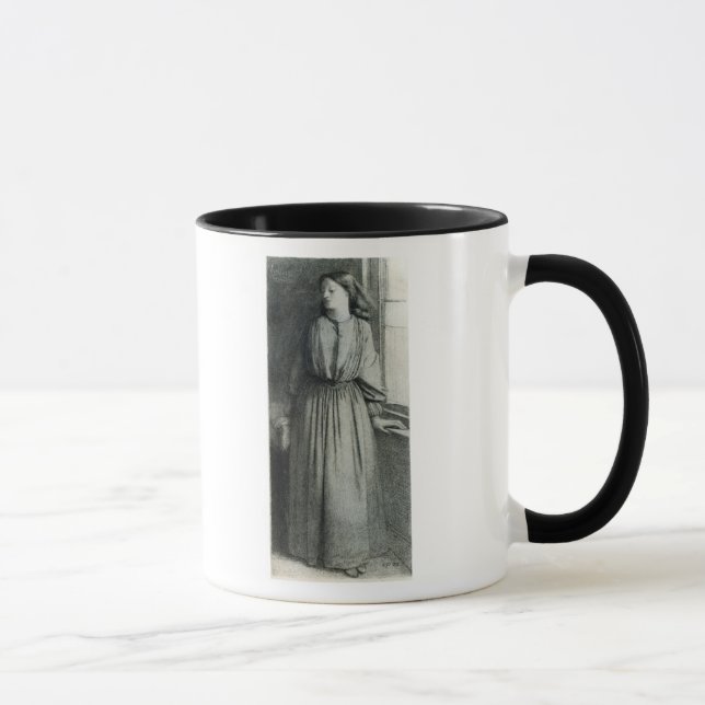 Elizabeth Siddal, May 1854 Mug (Right)