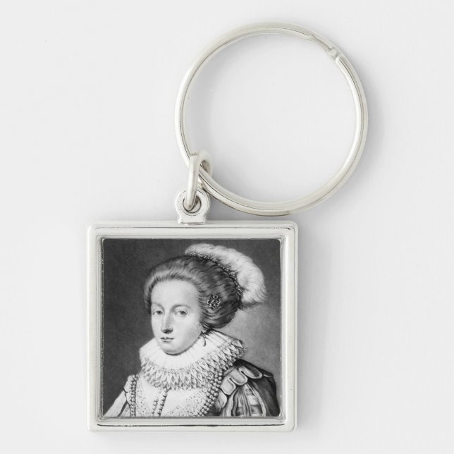 Elizabeth Stuart, Queen of Bohemia Key Ring (Front)