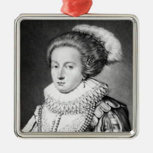 Elizabeth Stuart, Queen of Bohemia Metal Tree Decoration