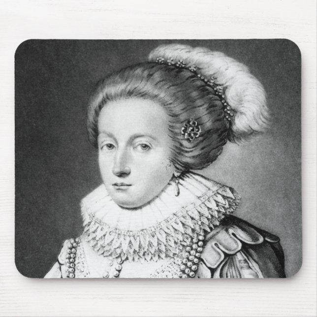 Elizabeth Stuart, Queen of Bohemia Mouse Mat (Front)