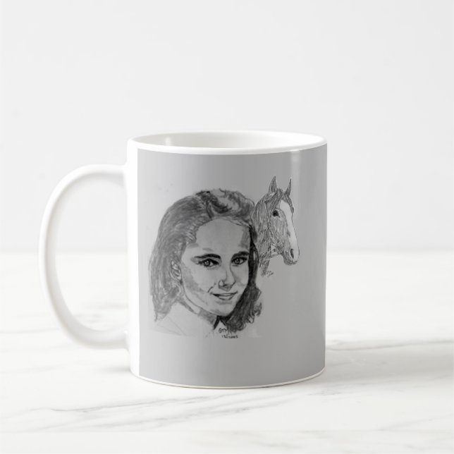 Elizabeth Taylor and The Pie Coffee Mug (Left)