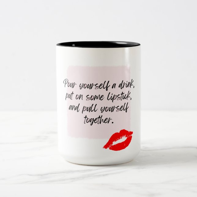 Elizabeth Taylor Quote Mug (Center)