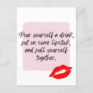 Elizabeth Taylor Quote Postcard