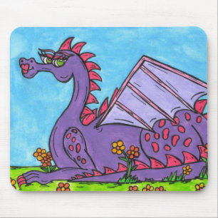 Elizabeth the Dragon Mouse Mat