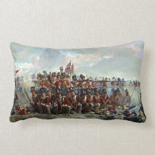 Elizabeth Thompson The 28th Regiment at Quatre Lumbar Cushion