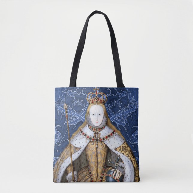Elizabeth Tudor, Queen of England Tote Bag (Front)