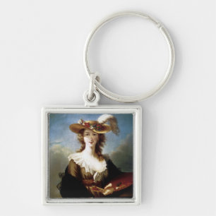 Elizabeth Vigee-Le Brun ~ Self Portrait Key Ring