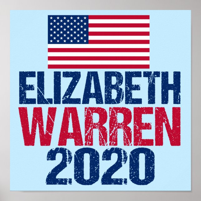 Elizabeth Warren 2020 Poster (Front)
