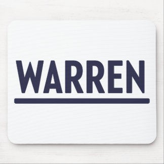 Elizabeth Warren 2020 presidential campaign logo Mouse Mat