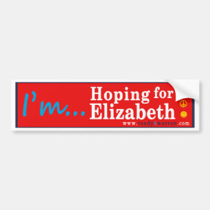 Elizabeth Warren for President 2016 bumper sticker