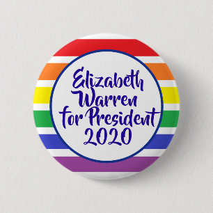 Elizabeth Warren for President 2020 6 Cm Round Badge