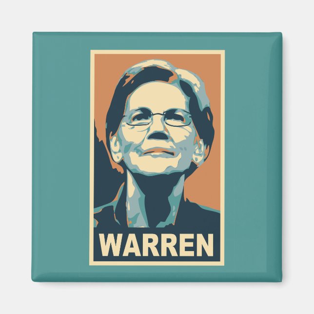 elizabeth warren magnet (Front)
