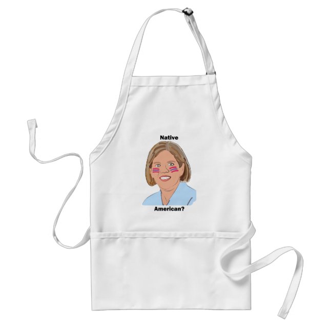 Elizabeth Warren - Native American? Standard Apron (Front)