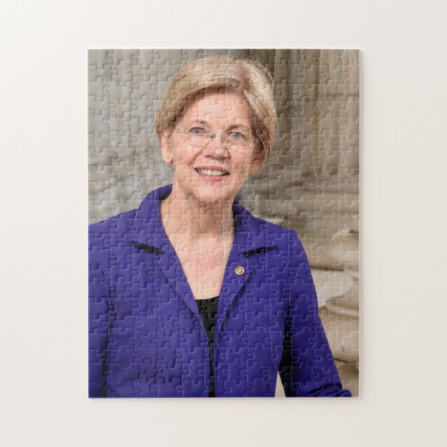 Elizabeth Warren Official Portrait Jigsaw Puzzle (Vertical)
