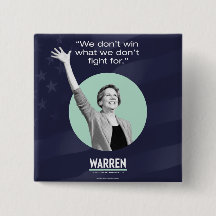 Elizabeth Warren Pin - Fight For It