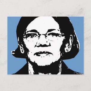 Elizabeth Warren Postcard