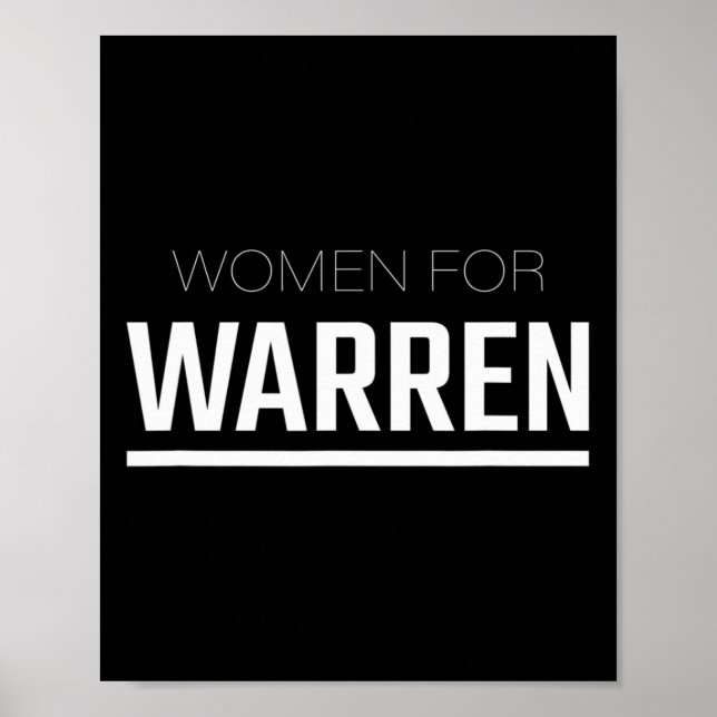Elizabeth Warren  Poster (Front)