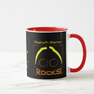 Elizabeth Warren Rocks! mug