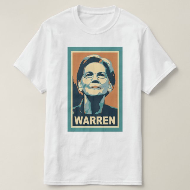 Elizabeth Warren T-Shirt (Design Front)