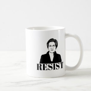 Elizabeth Warren Teeshirt Political Feminist Resis Coffee Mug
