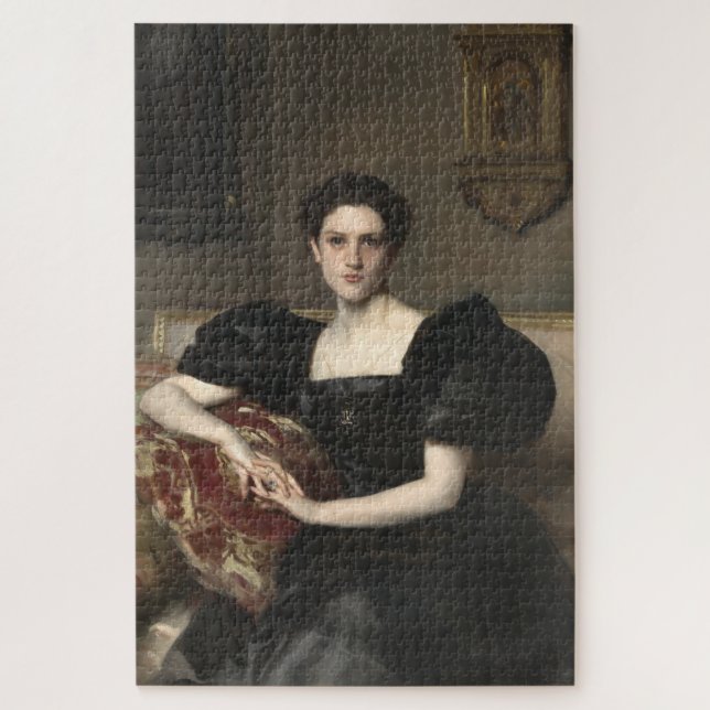 Elizabeth Winthrop Chanler by John Singer Sargent  Jigsaw Puzzle (Vertical)