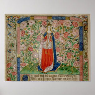 Elizabeth Woodville Queen Consort of King Poster