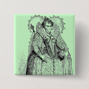 Elizabethan Clothing 15 Cm Square Badge