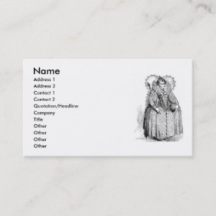 Elizabethan Clothing Business Card